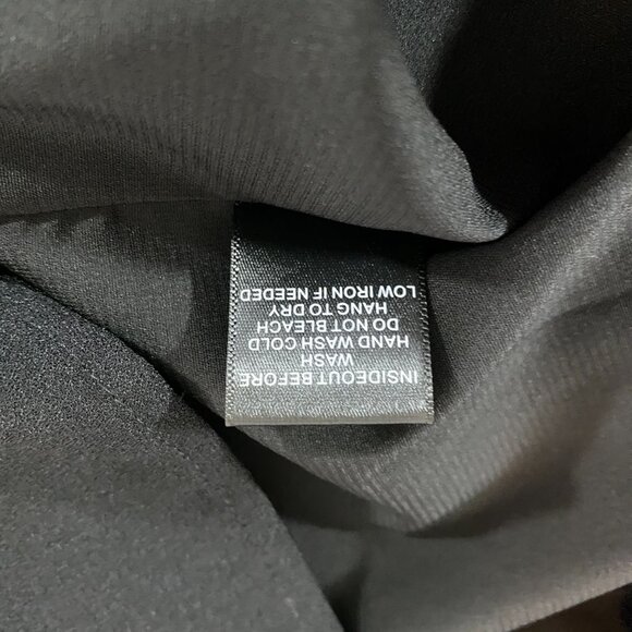 Anthropologie Skies Are Blue Black Shift Dress Size XS Embroidered - Picture 9 of 9